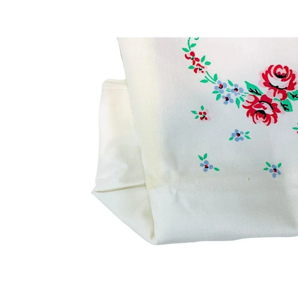Vintage 1940s Regency Sheet Set Colonial Printed Decropak Pillowcases Deadstock